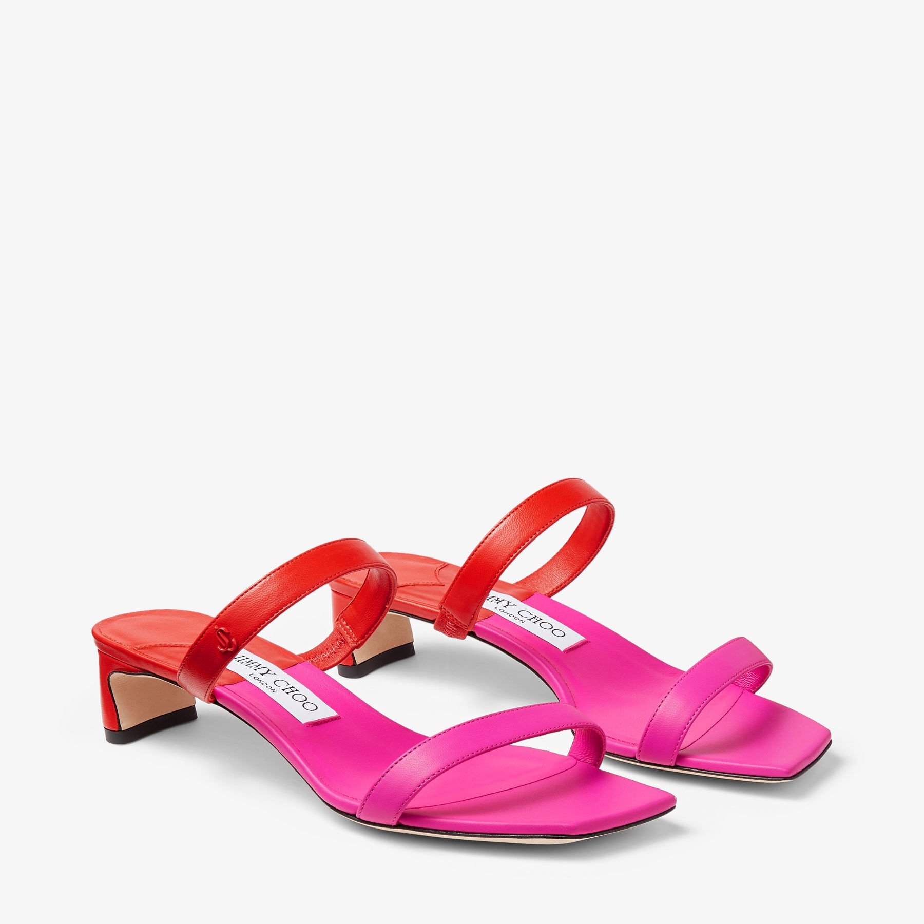Kyda 35
Fuchsia and Pink Nappa Leather Sandals - 2