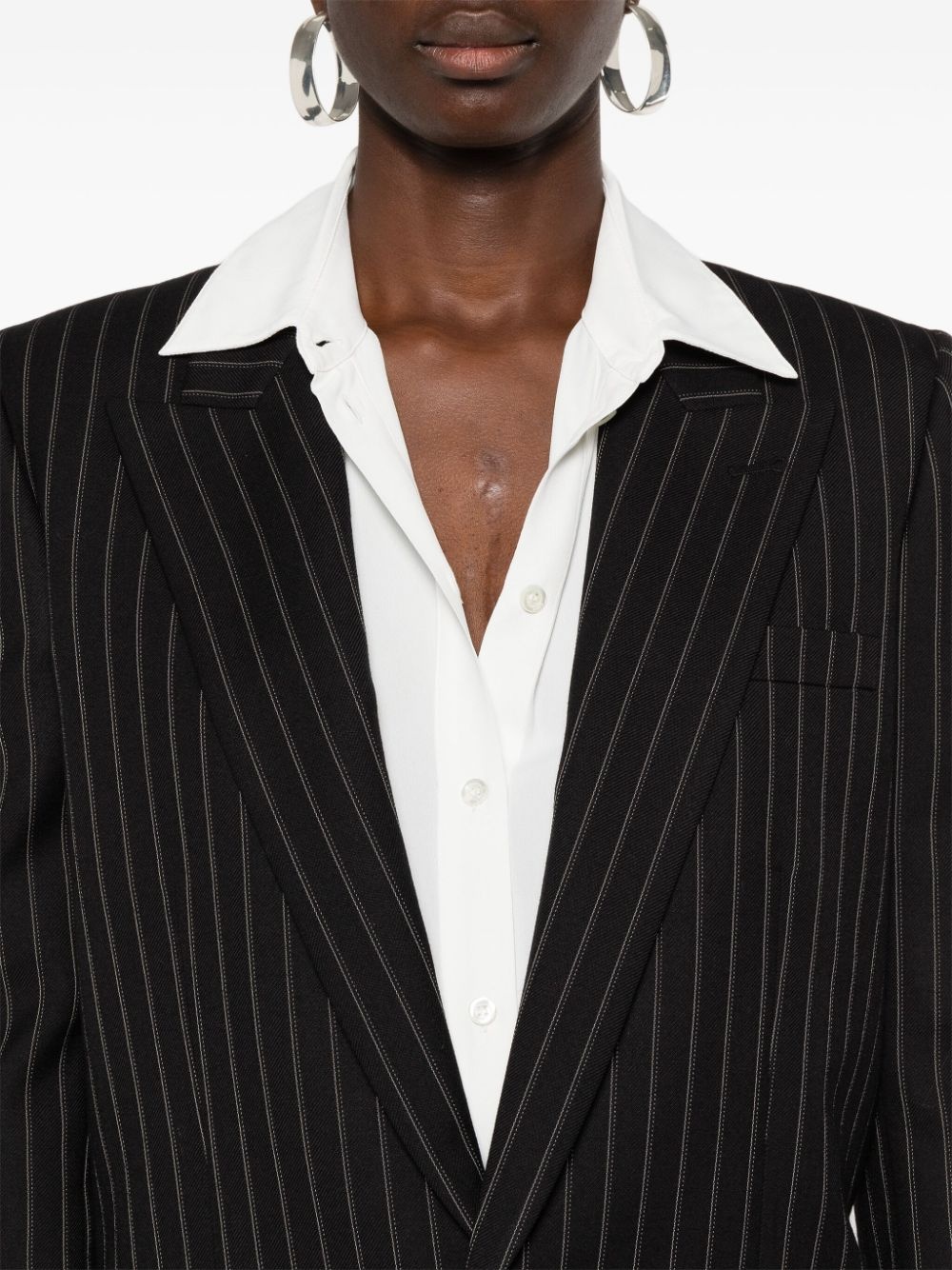 crepe de chine shirt - 5