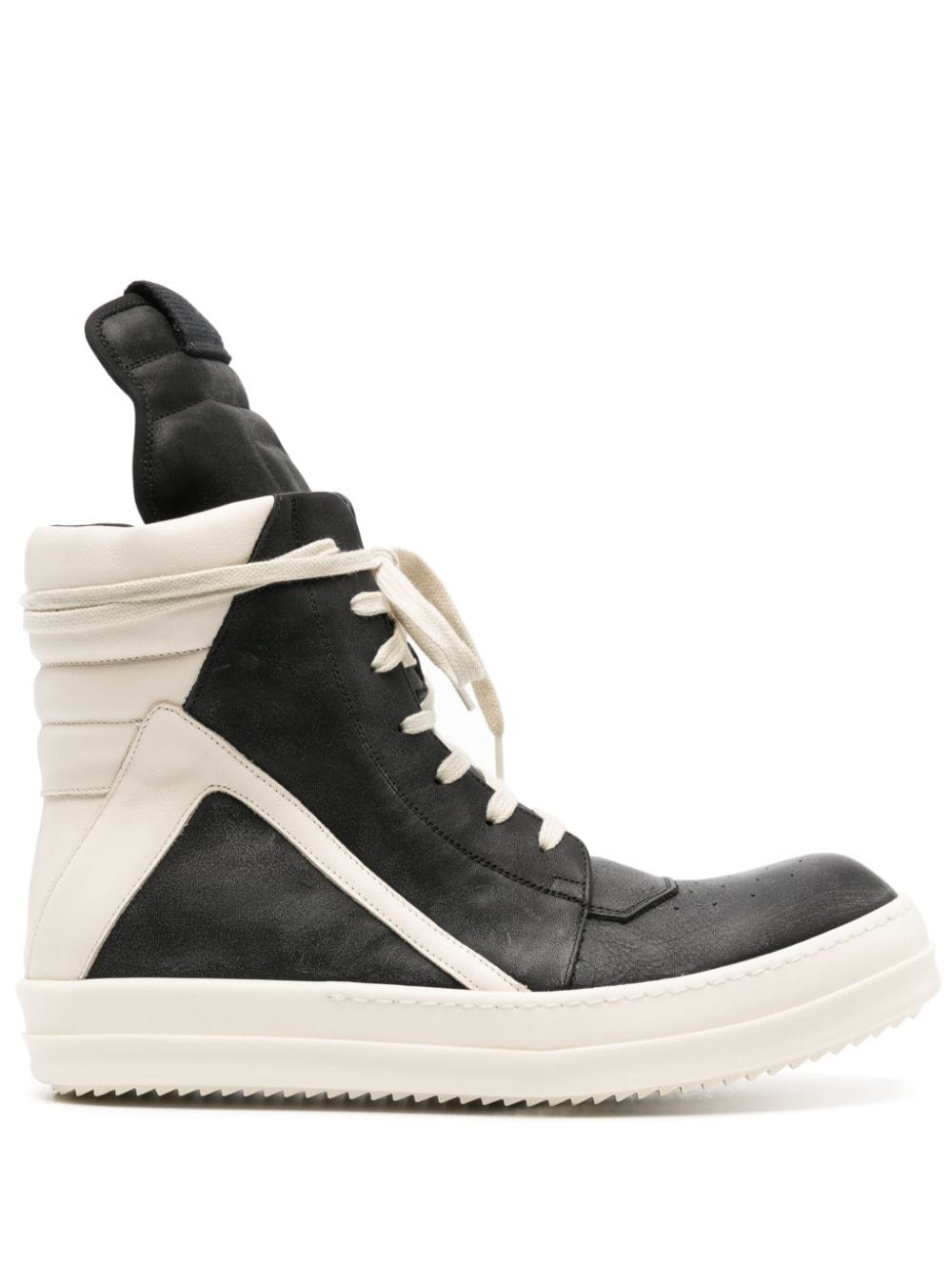 Geobasket high-top leather sneakers - 1