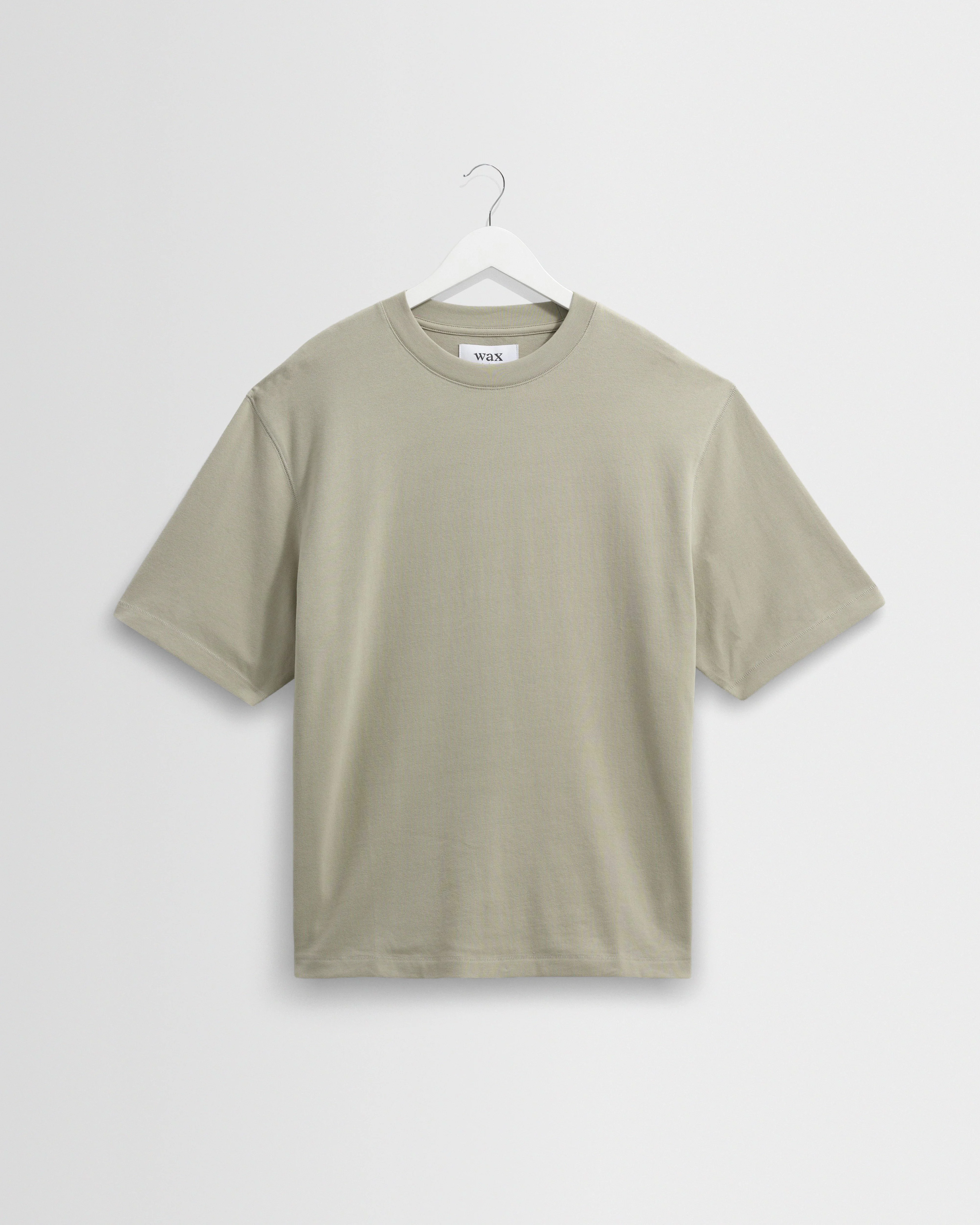Milton - Light Sage Organic Emorised Cotton T-Shirt - 1