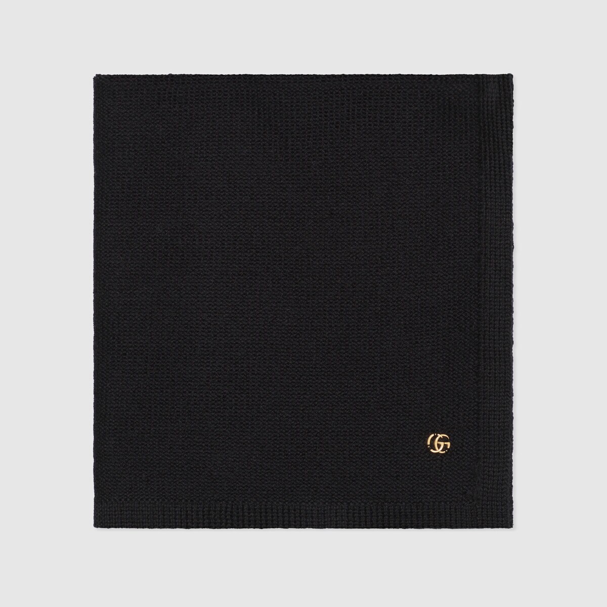 Knitted wool pocket square - 2