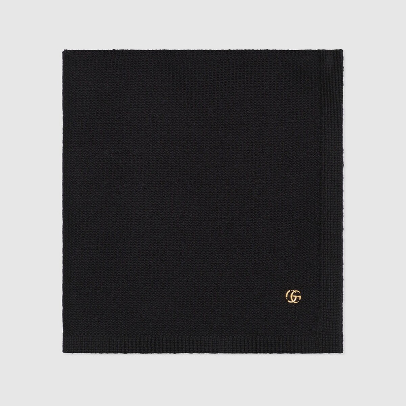 GUCCI Knitted wool pocket square outlook
