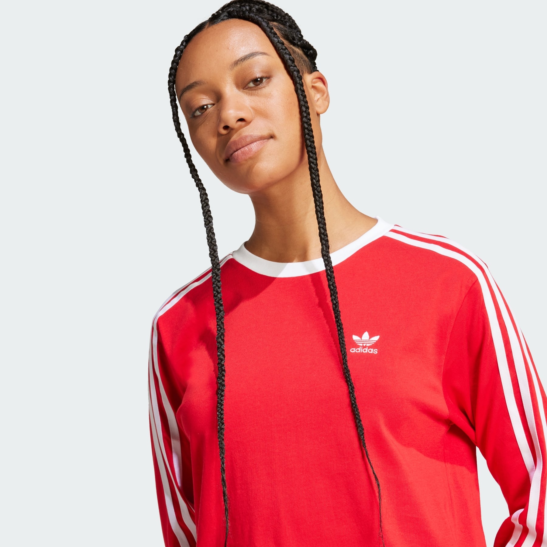 Adicolor 3-Stripes Regular Long Sleeve Tee - 5