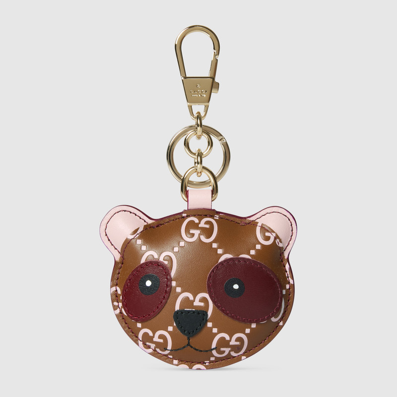 Panda-shaped bag charm 1