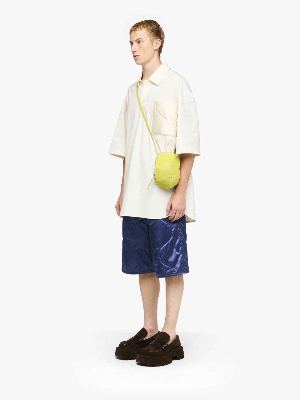QUILTED POCKET POLO TOP - 4