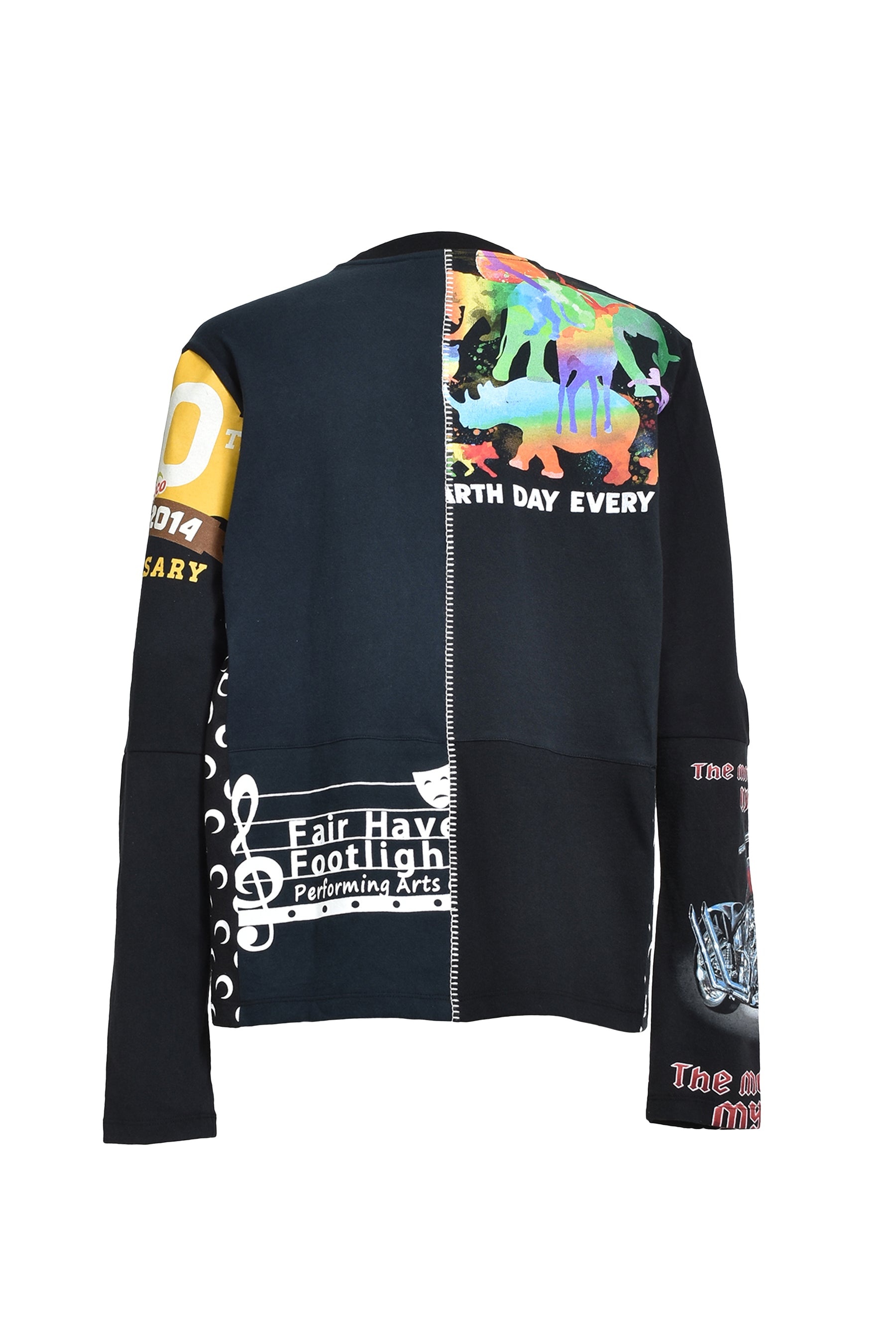 REGENERATED GRAPHIC T-SHIRTS LONG SLEEVES T-SHIRT / ASSORT - 2