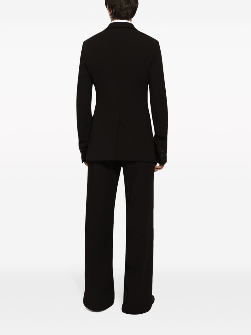 single-breasted cotton-blend blazer 4