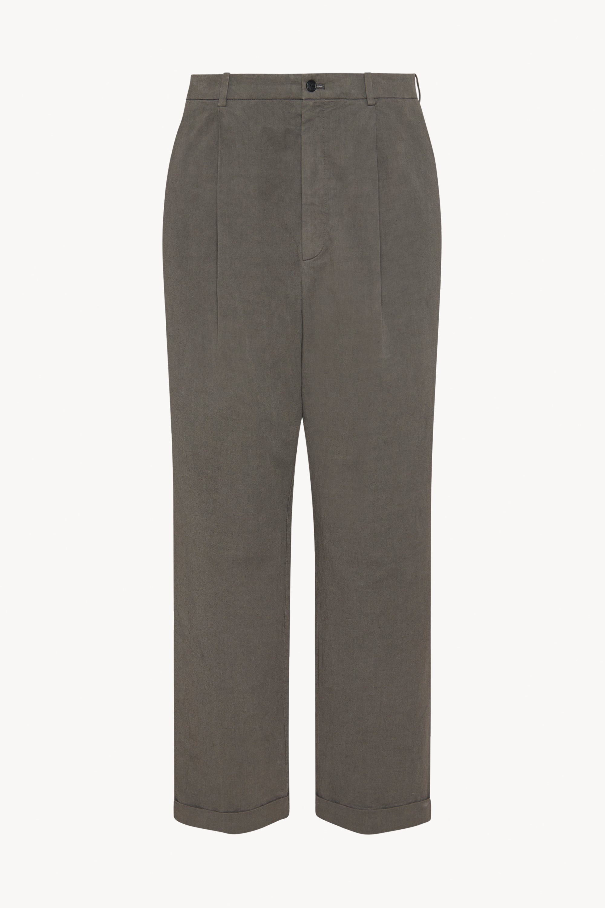 Keenan Pant in Cotton and Linen - 1