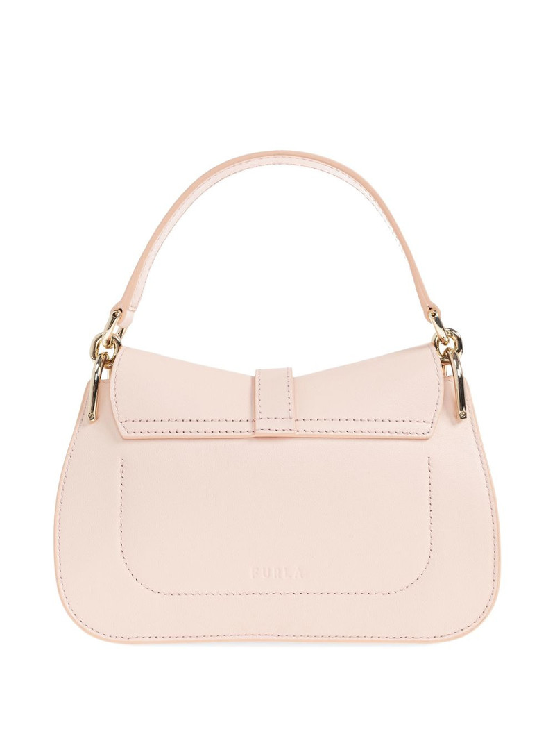 mini Flow buckle leather tote bag 3