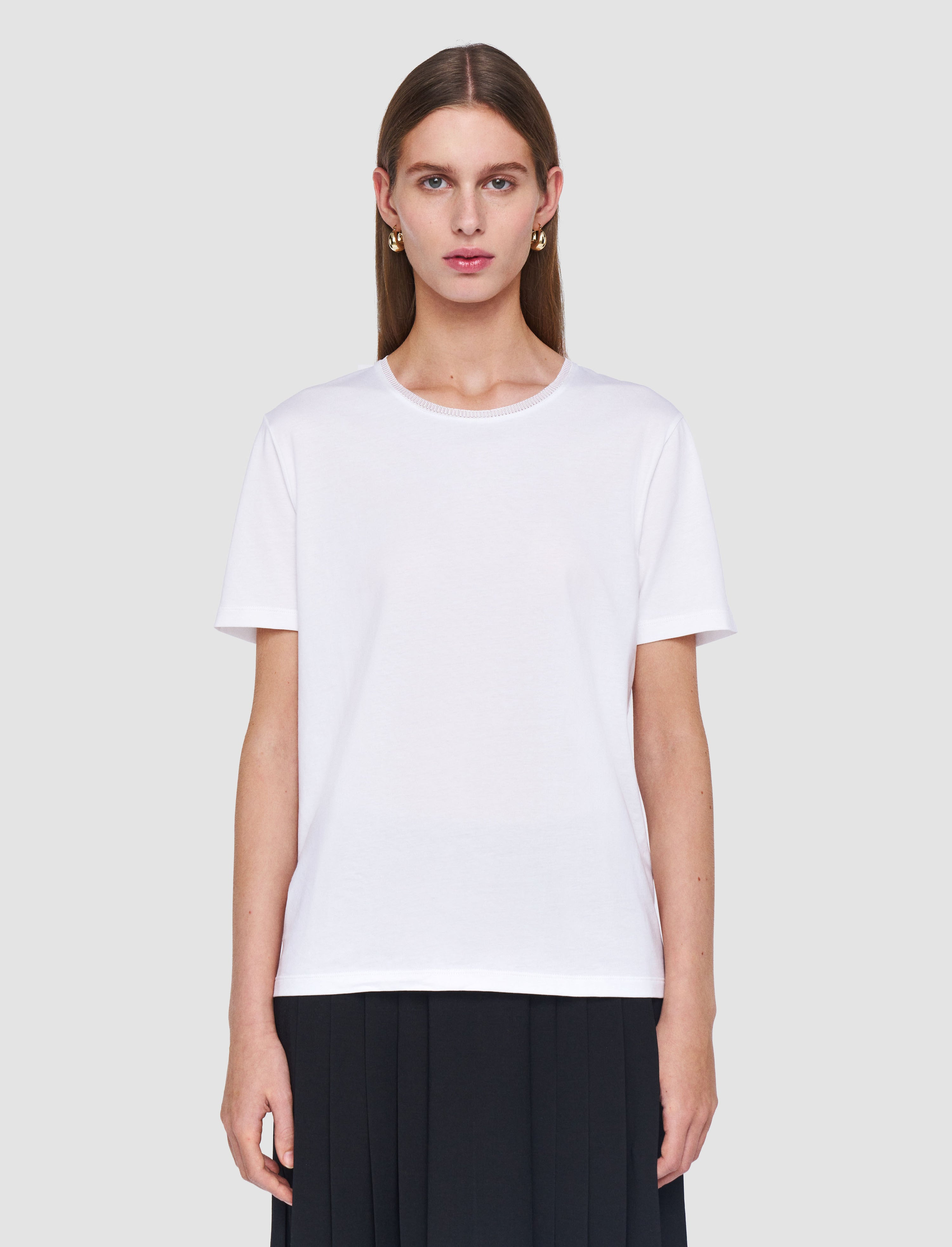 Cotton Silk Jersey T-Shirt - 3