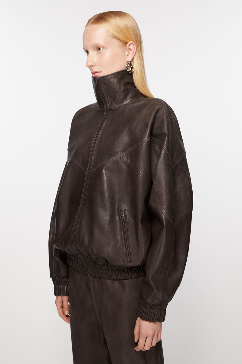 Leather jacket - Brown 3