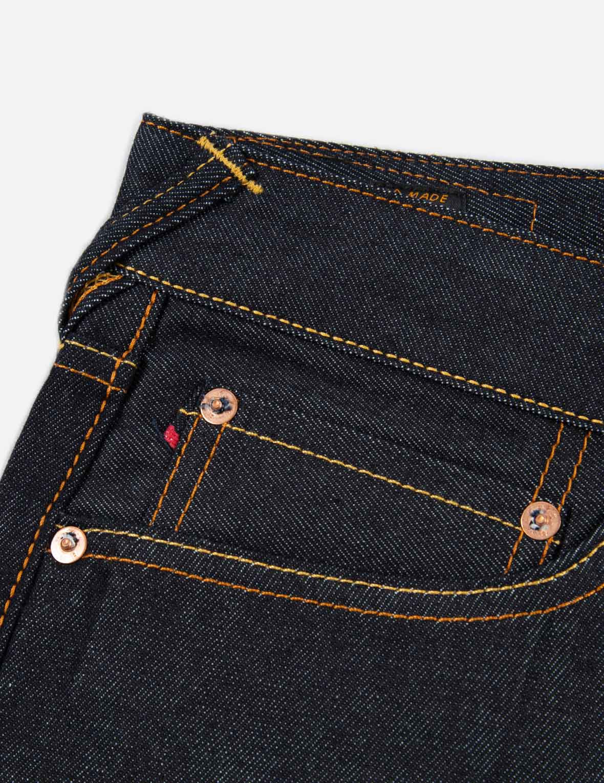 Yellow Seagull Print Taper-Fit Jeans #2017 - 12