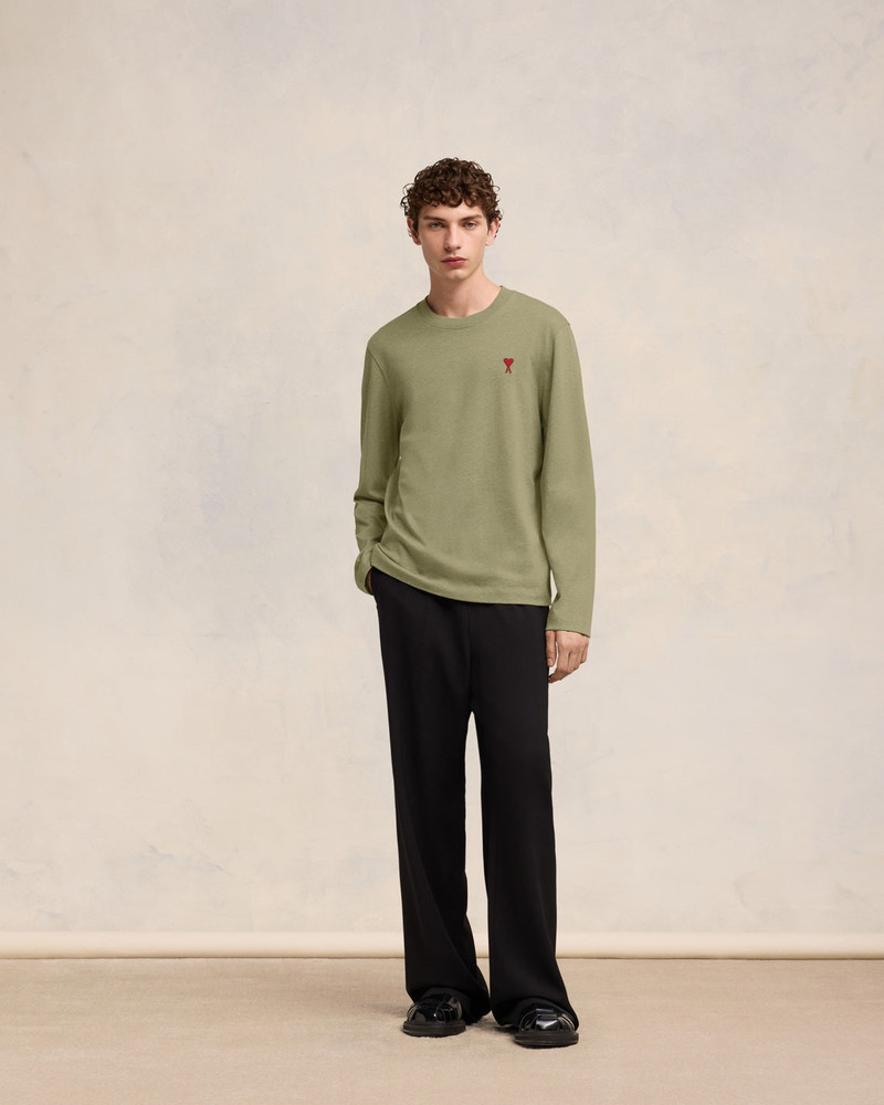 AMI Paris LONG SLEEVE AMI DE COEUR T-SHIRT outlook