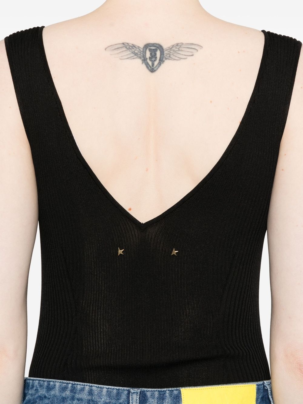 V-neck bodysuit - 5