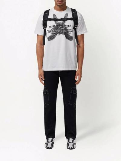 Burberry contrast-stitch straight-leg jeans outlook