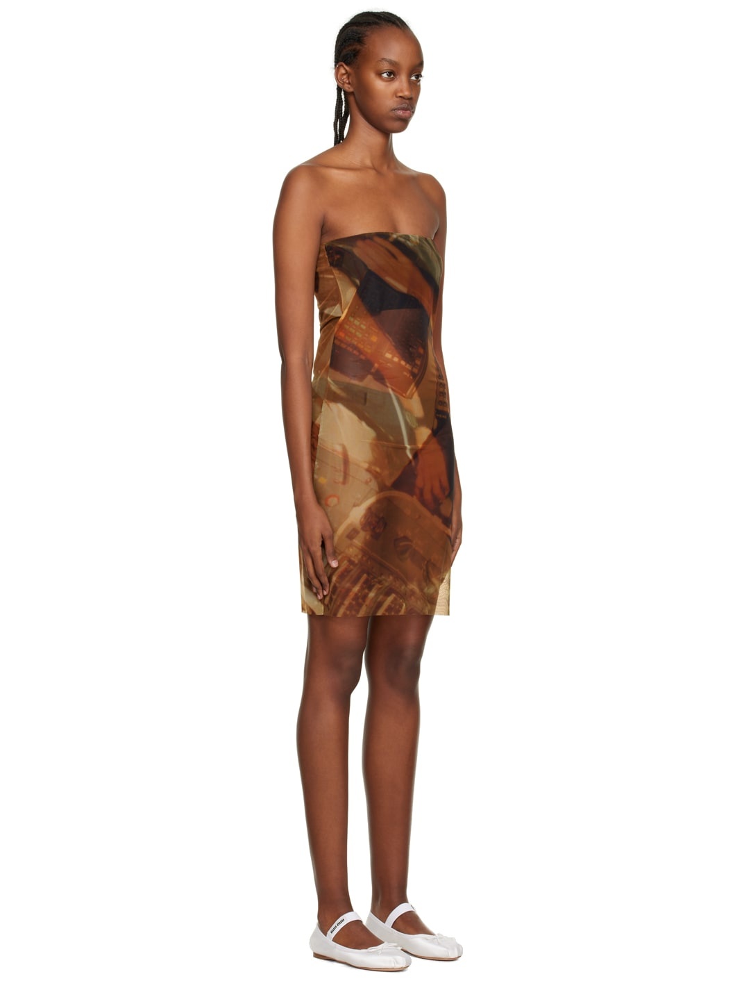Yellow Anti Gravity Minidress - 2