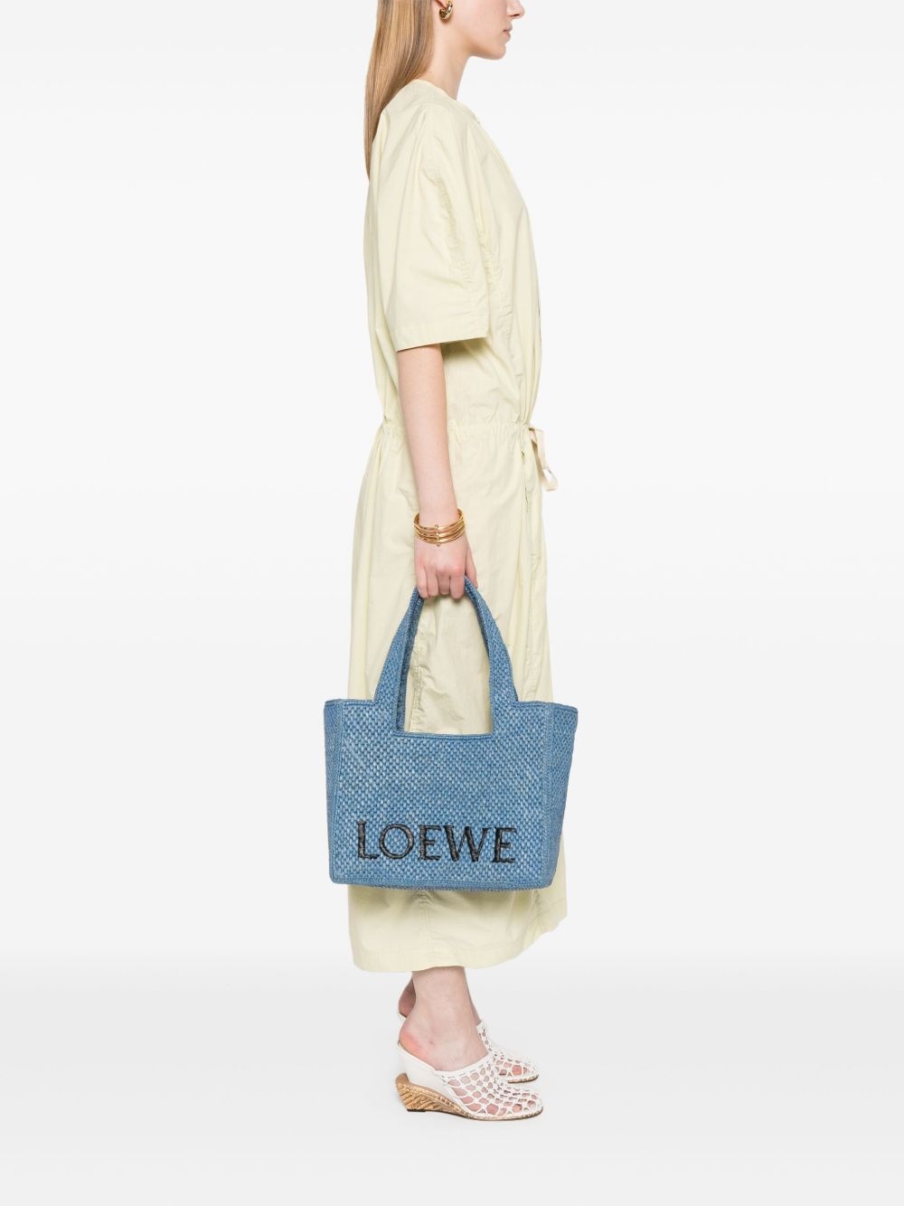 medium Loewe Font tote bag - 2