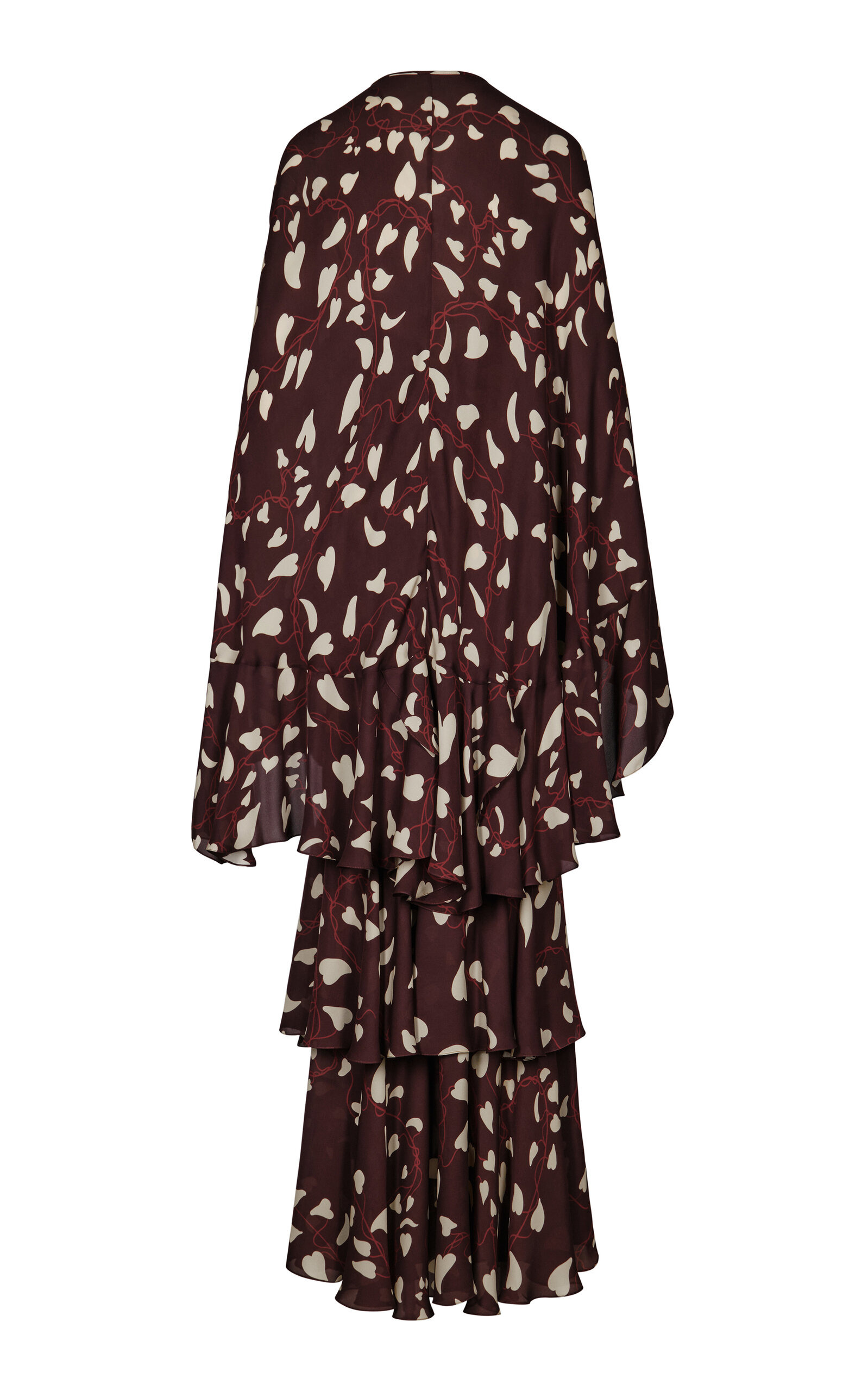 Reinterpretation Silk Maxi Dress brown - 3