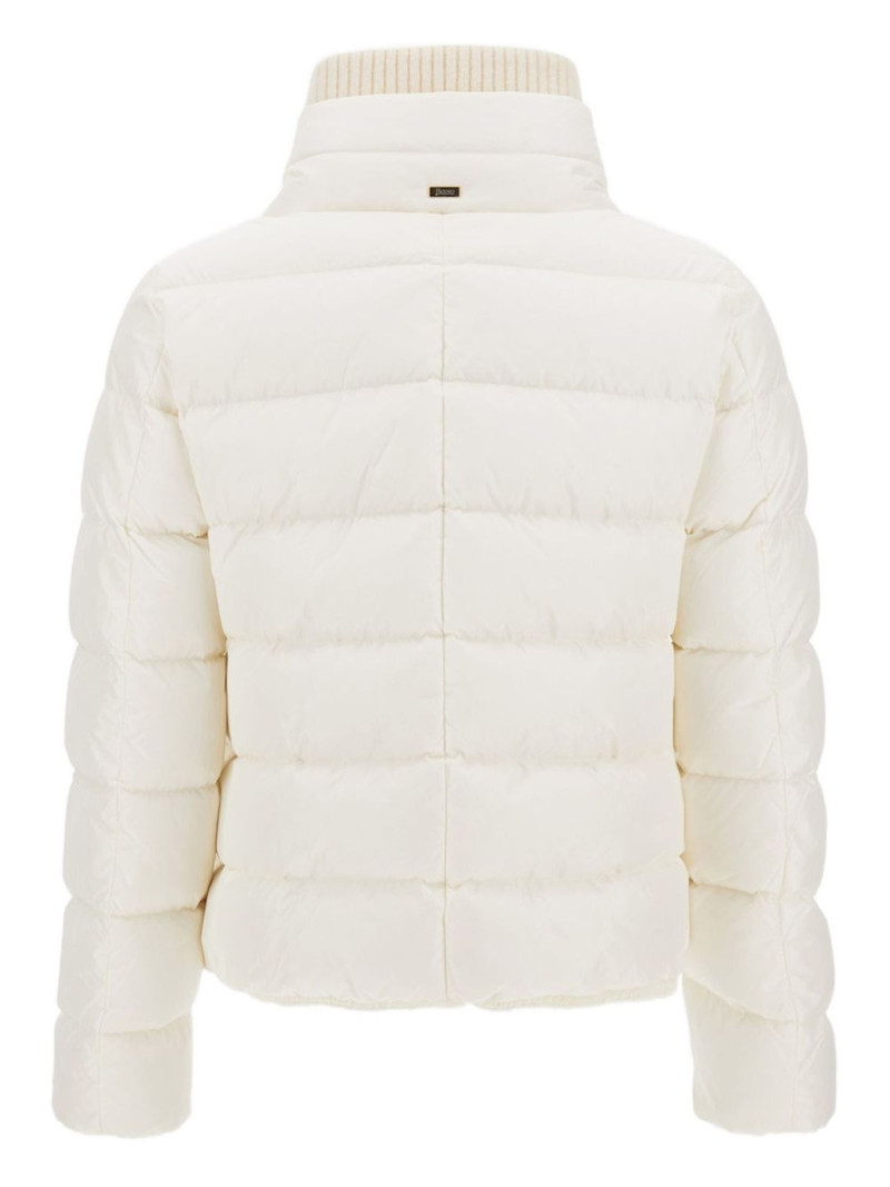 Herno quilted high-neck jacket outlook