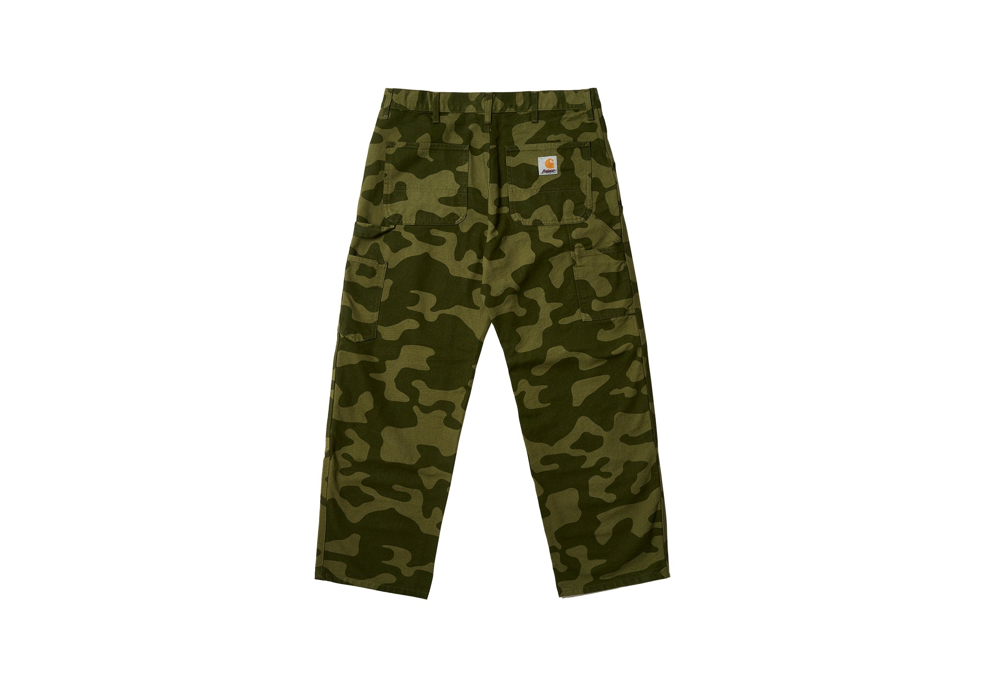 PALACE CARHARTT WIP DOUBLE KNEE PANT DOLLAR GREEN - 2