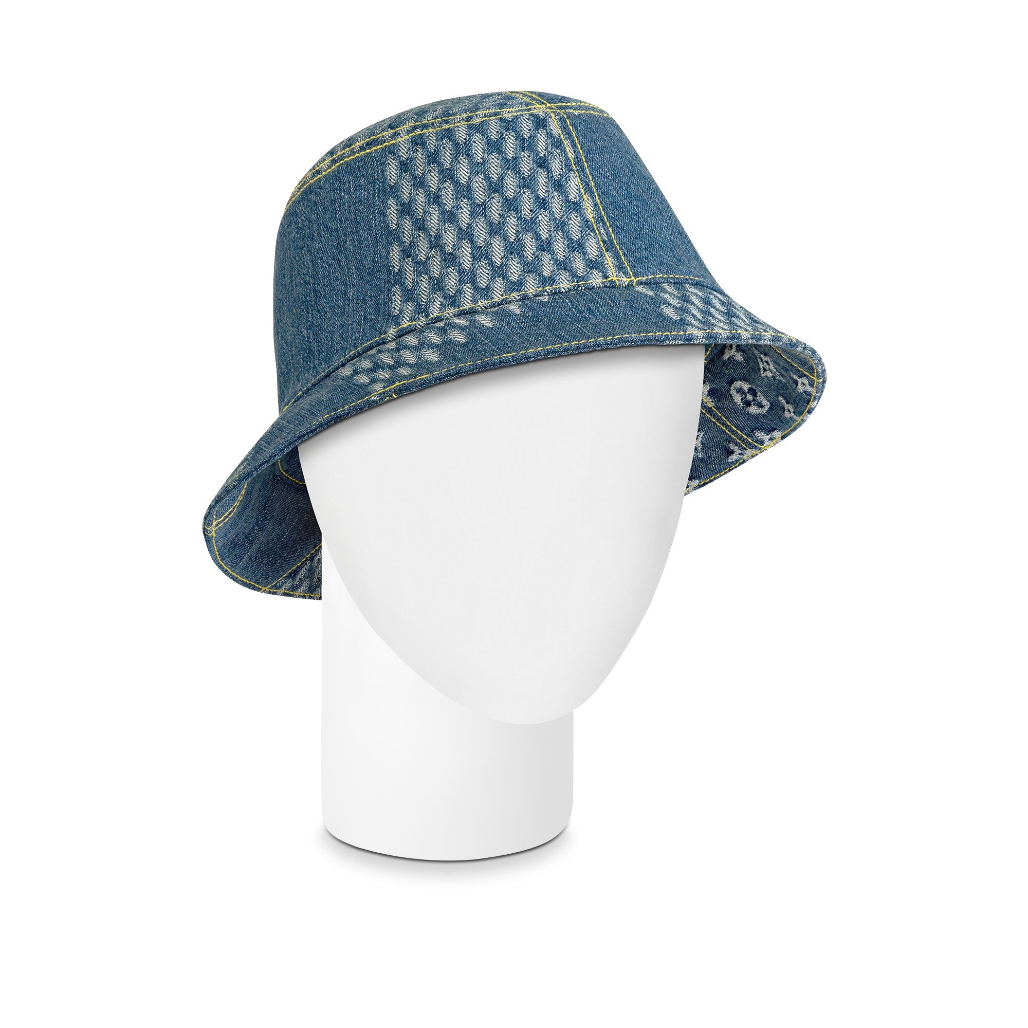 DAMIER GIANT WAVE MONOGRAM SUN HAT - 3