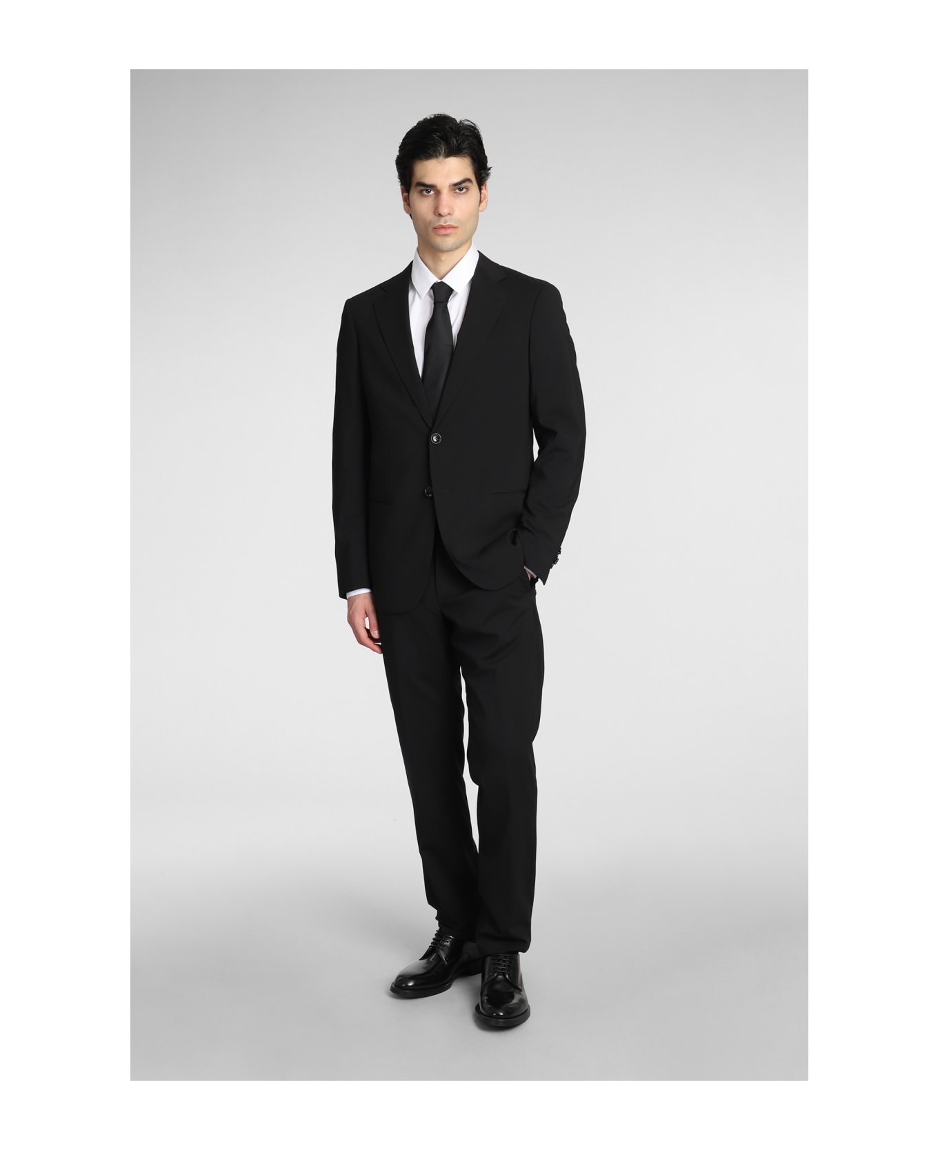 Dress In Black Wool - 2