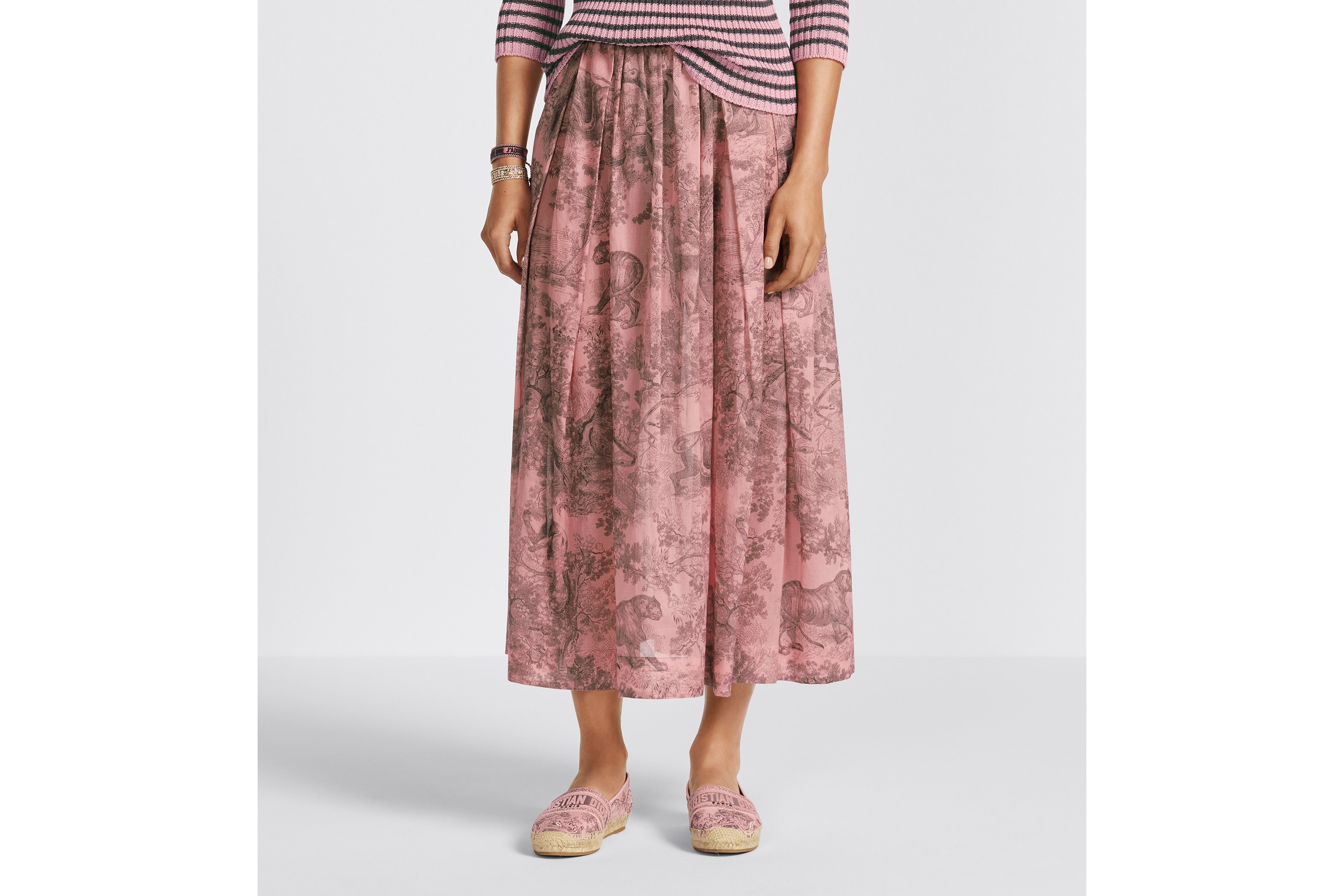 Dioriviera Flared Skirt - 7