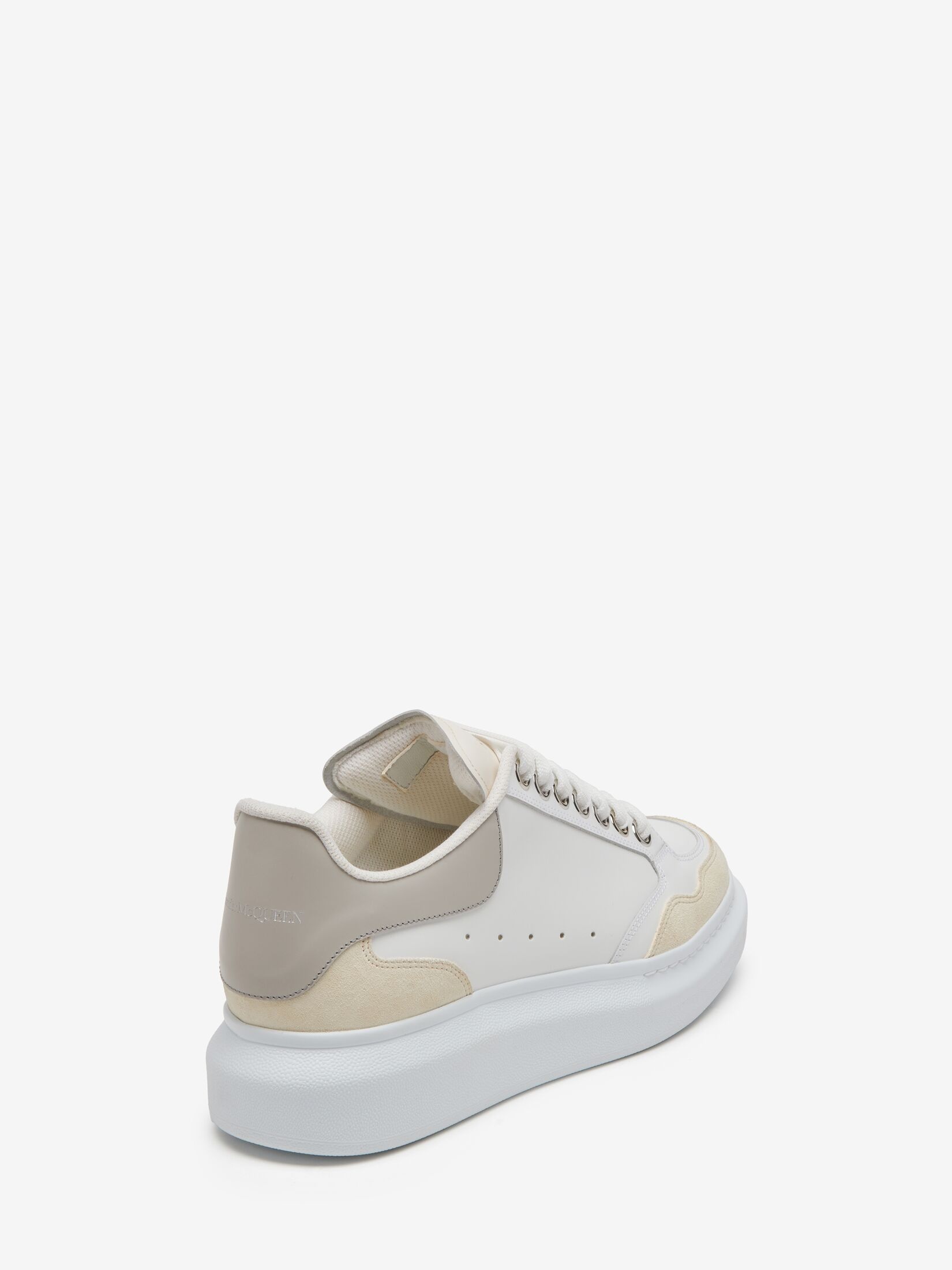 Women's Oversized Sneaker in White/vanilla/cement - 3