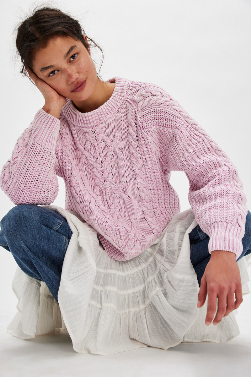 Frankie Cable Knit Sweater 5