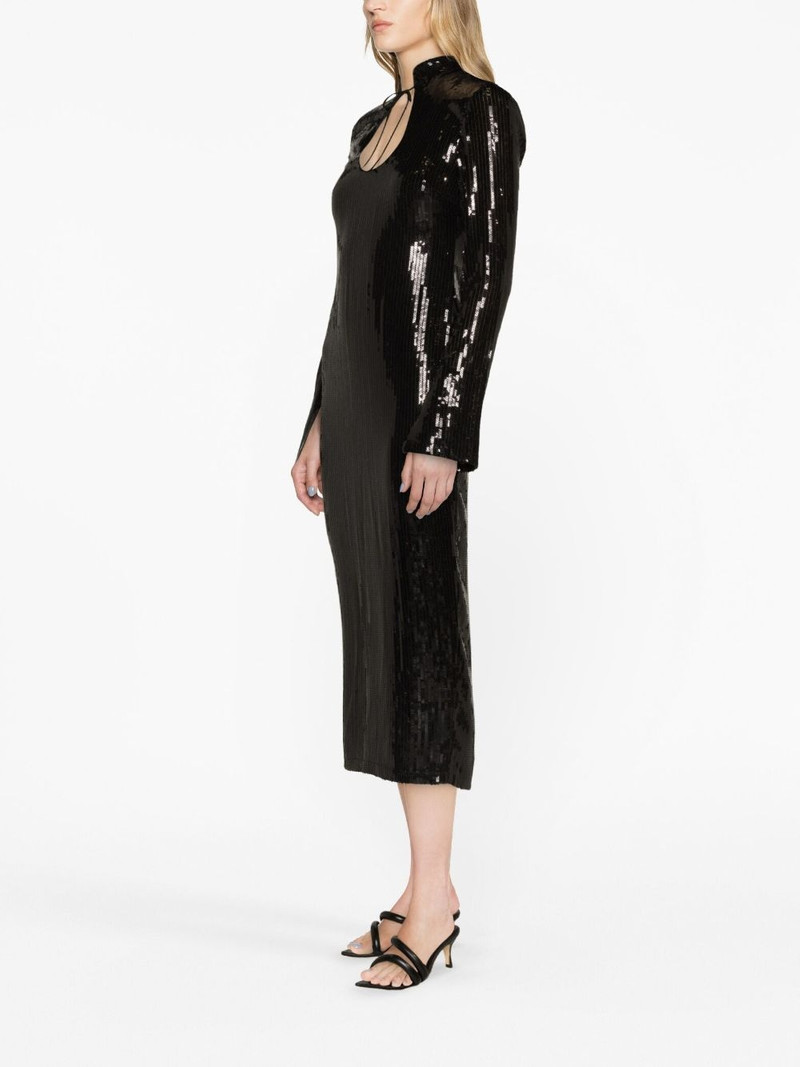 Lazarus sequined midi dress 3