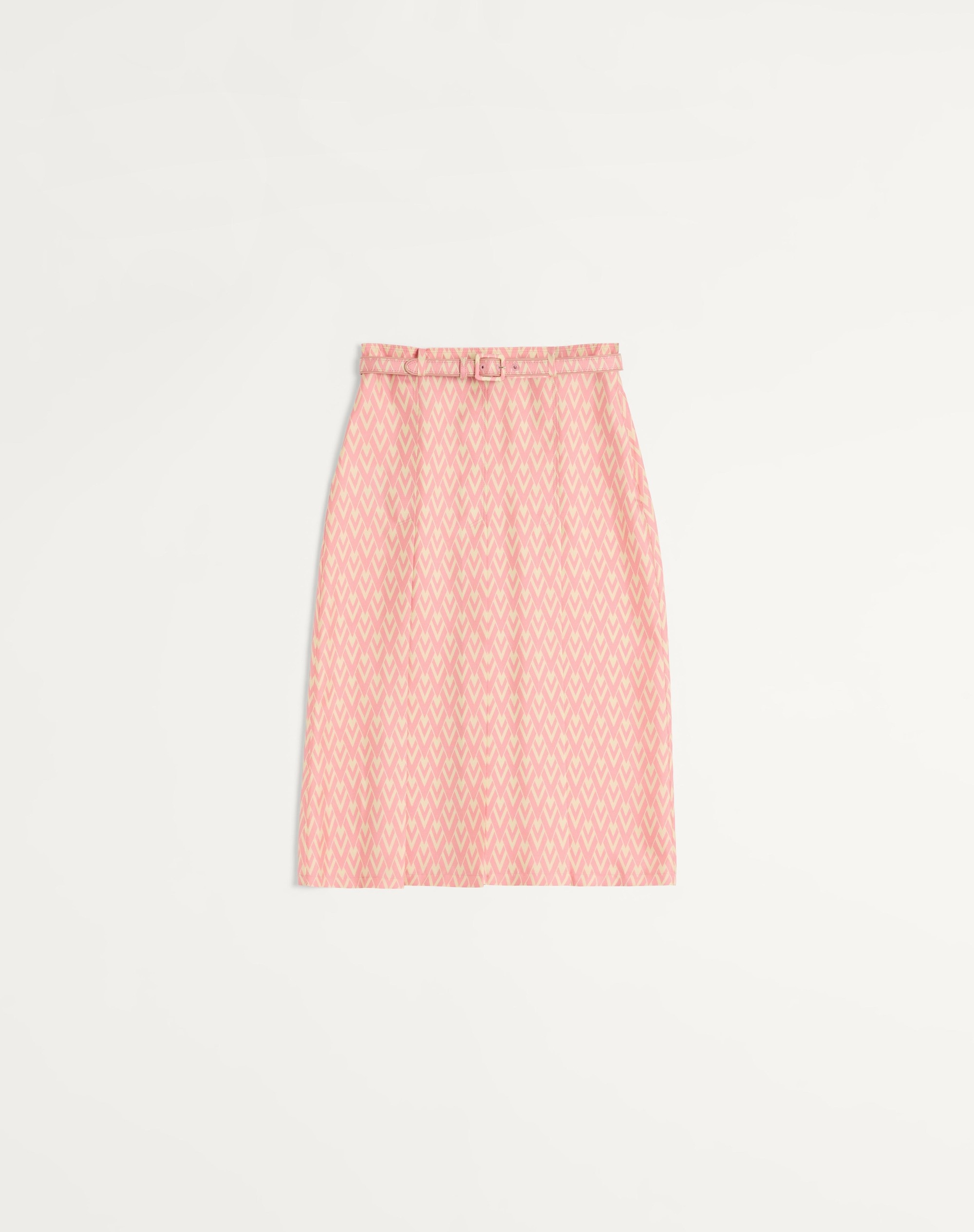 PLEATED SKIRT IN TWILL TOUTE LA V - 1