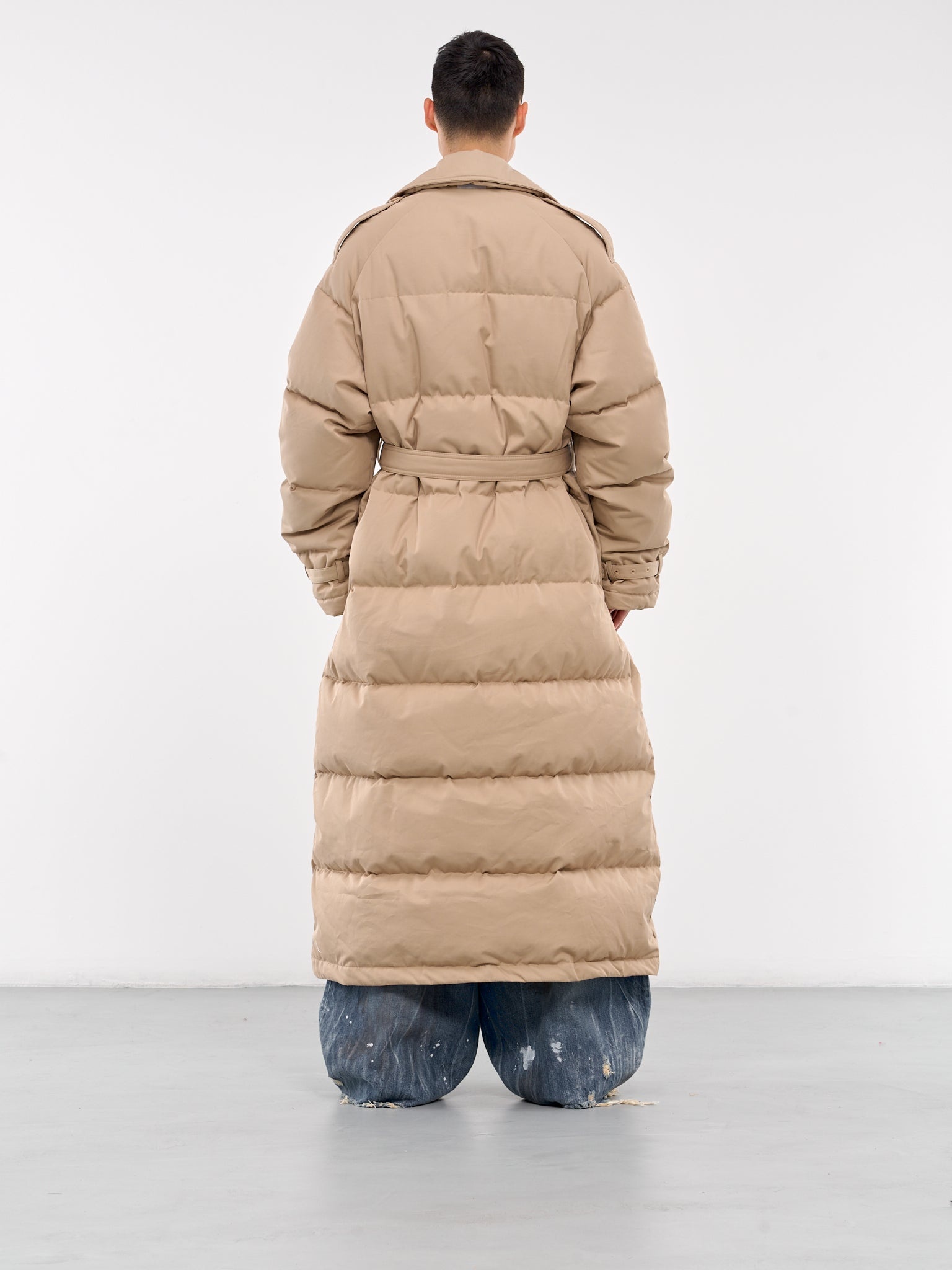 Puffer Trench Coat - 3