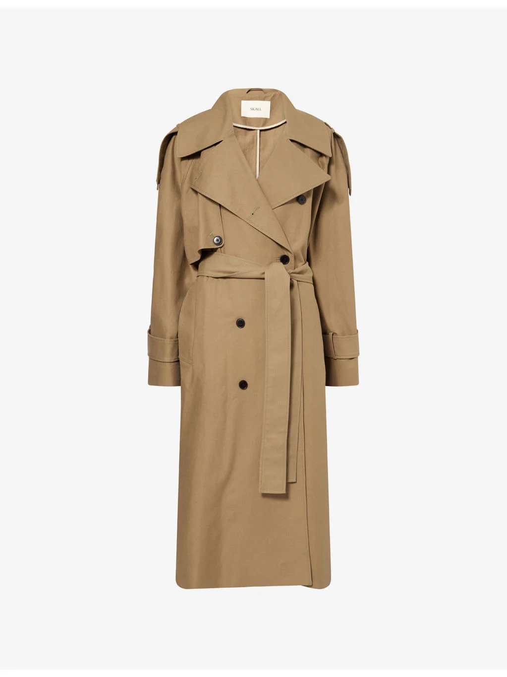 Luna Cotton Trench Coat - 1