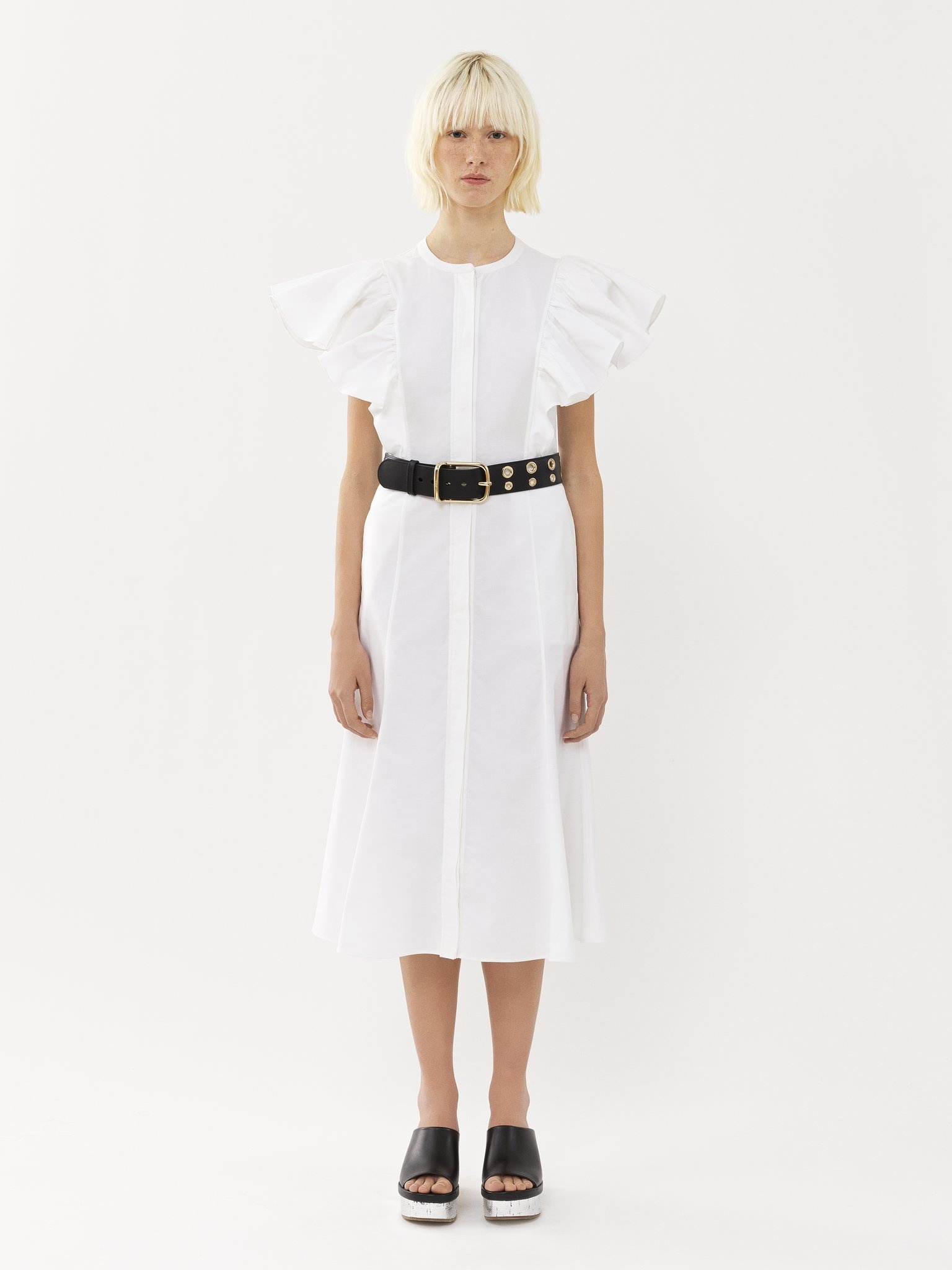WING-SLEEVE SHIRT DRESS - 6