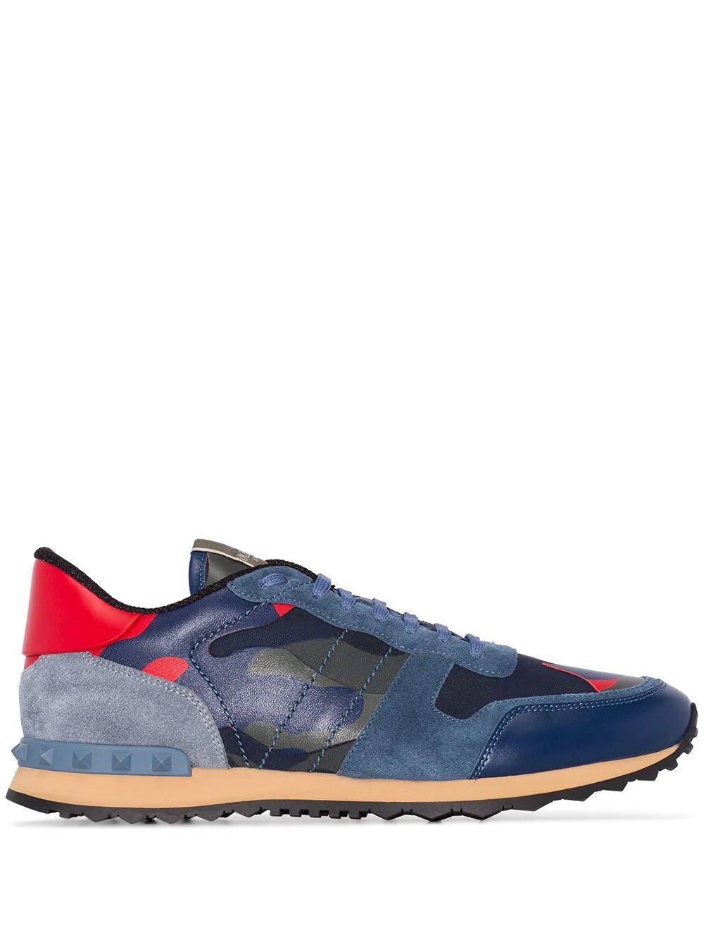 Rockstud Rockrunner camouflage sneakers - 1