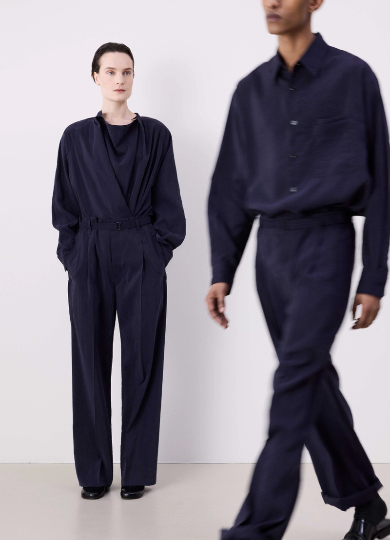 BELTED RELAXED PANTS 1