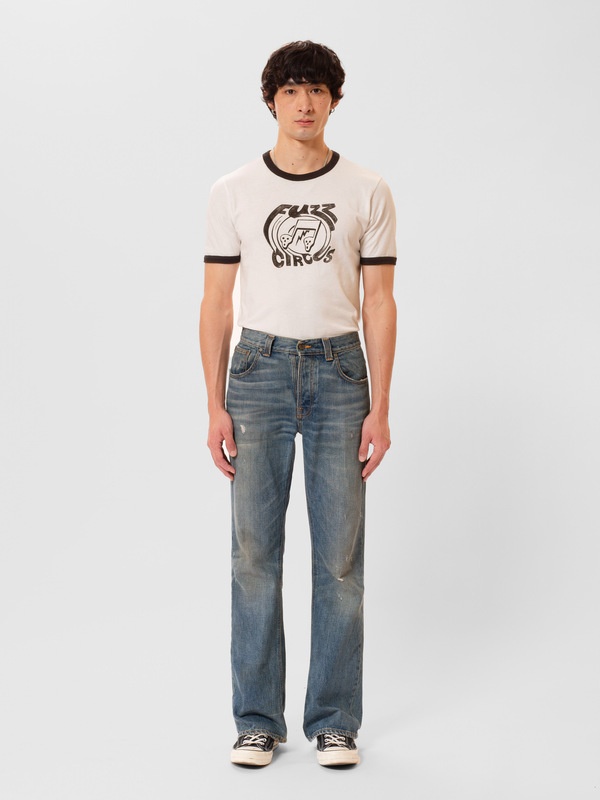 Ricky Fuzz Ringer T-Shirt Offwhite - 2