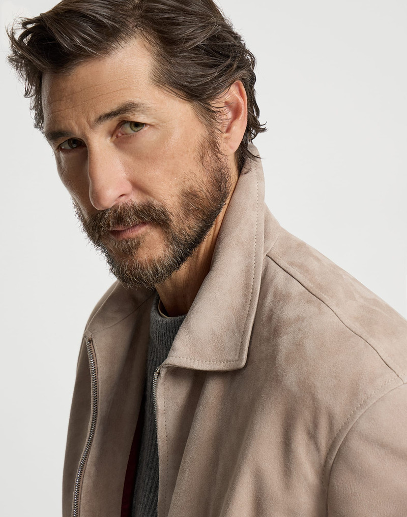 Country suede outerwear jacket 4