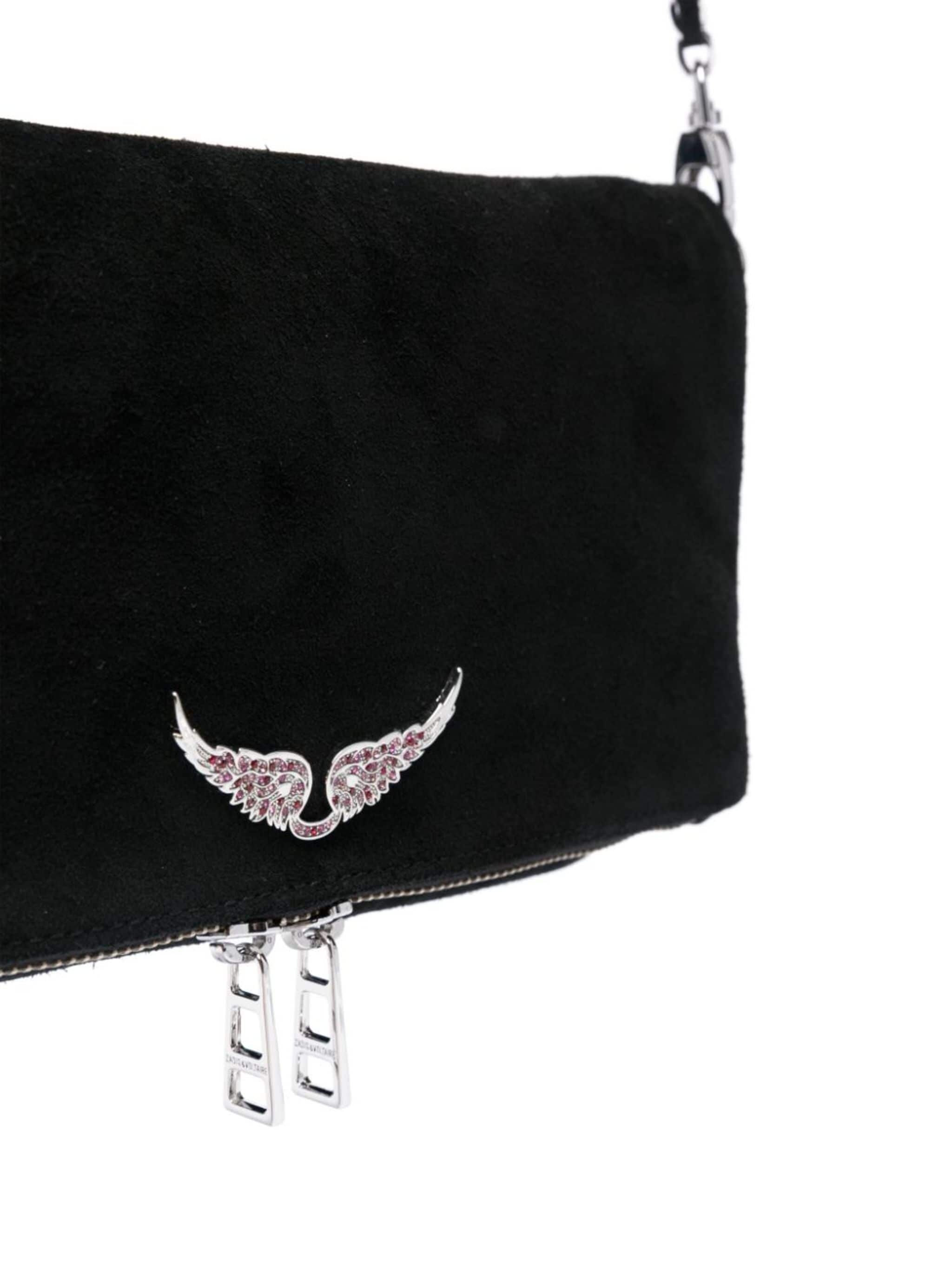 Rock suede clutch bag - 4