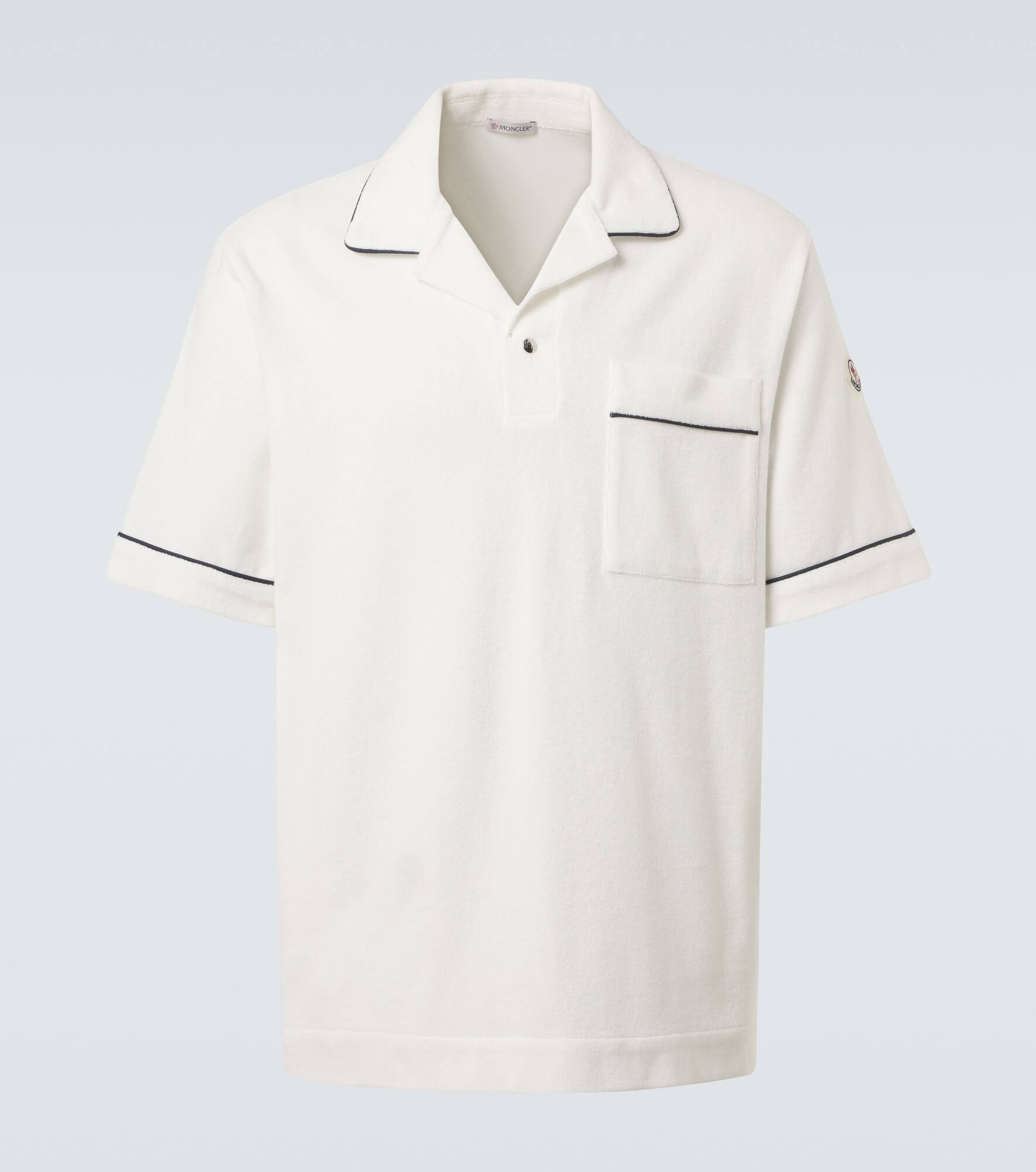 Archivio cotton terry polo shirt - 1