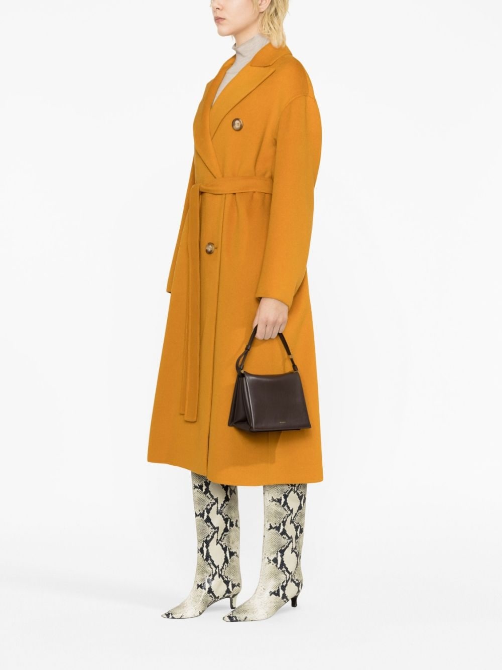 double-breasted trench coat - 4