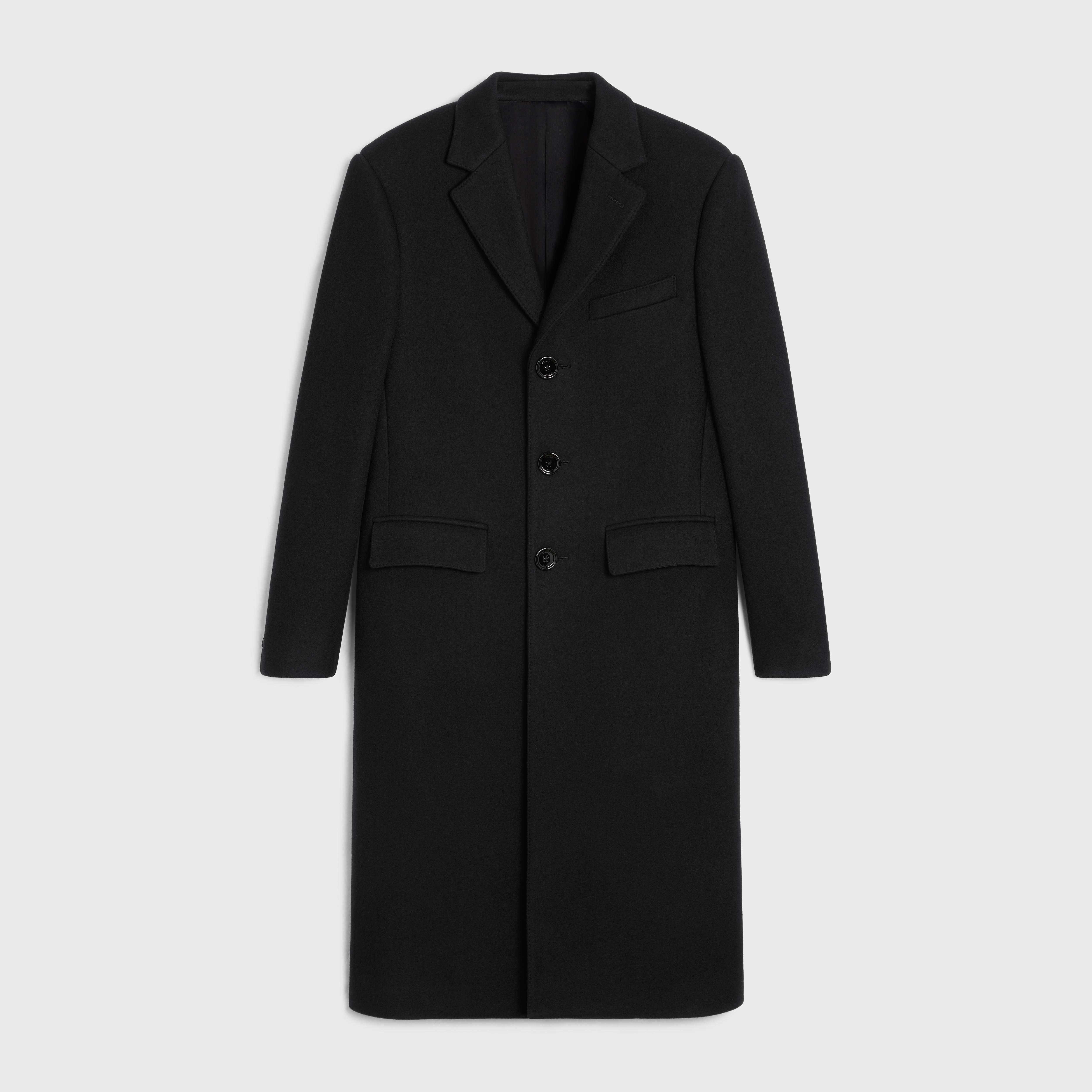 Boxy coat in felt - 1