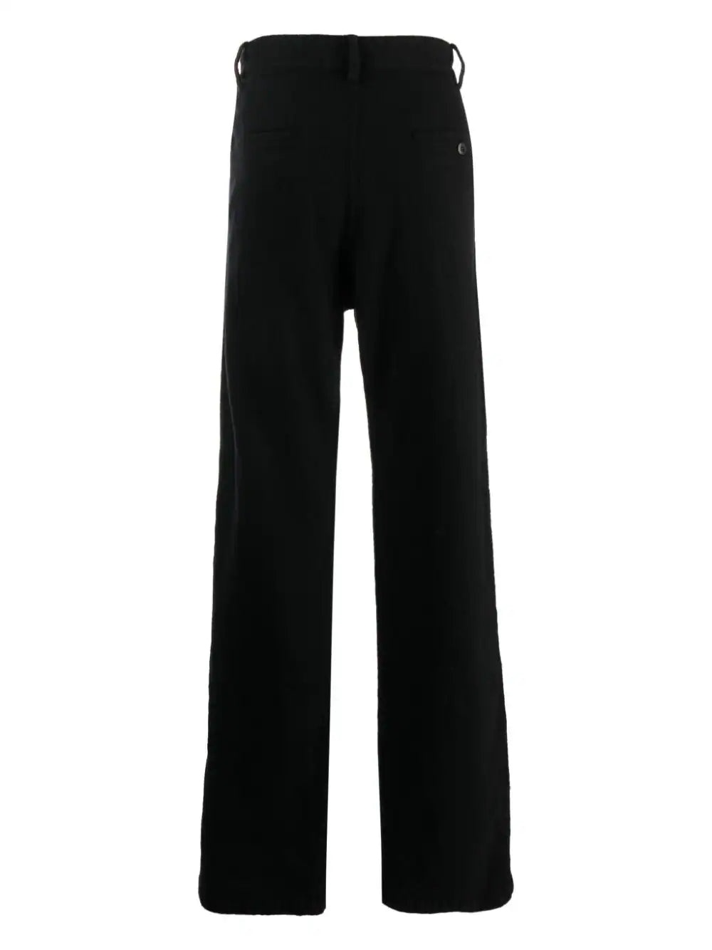 WOOL STRAIGHT-LEG TROUSERS - 2