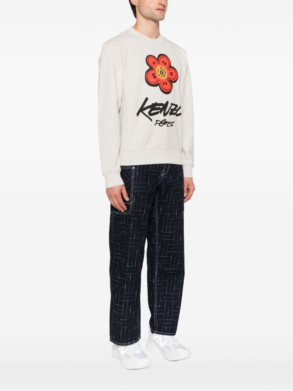 Boke Flower-print sweatshirt - 3