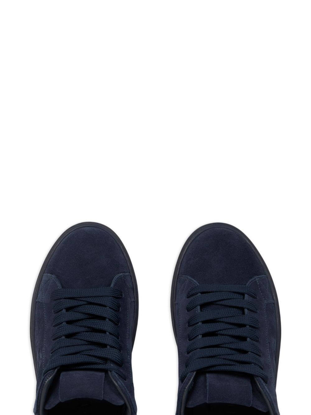 suede low-top sneakers - 3