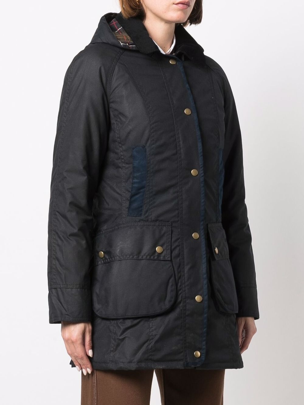 hooded parka coat - 3