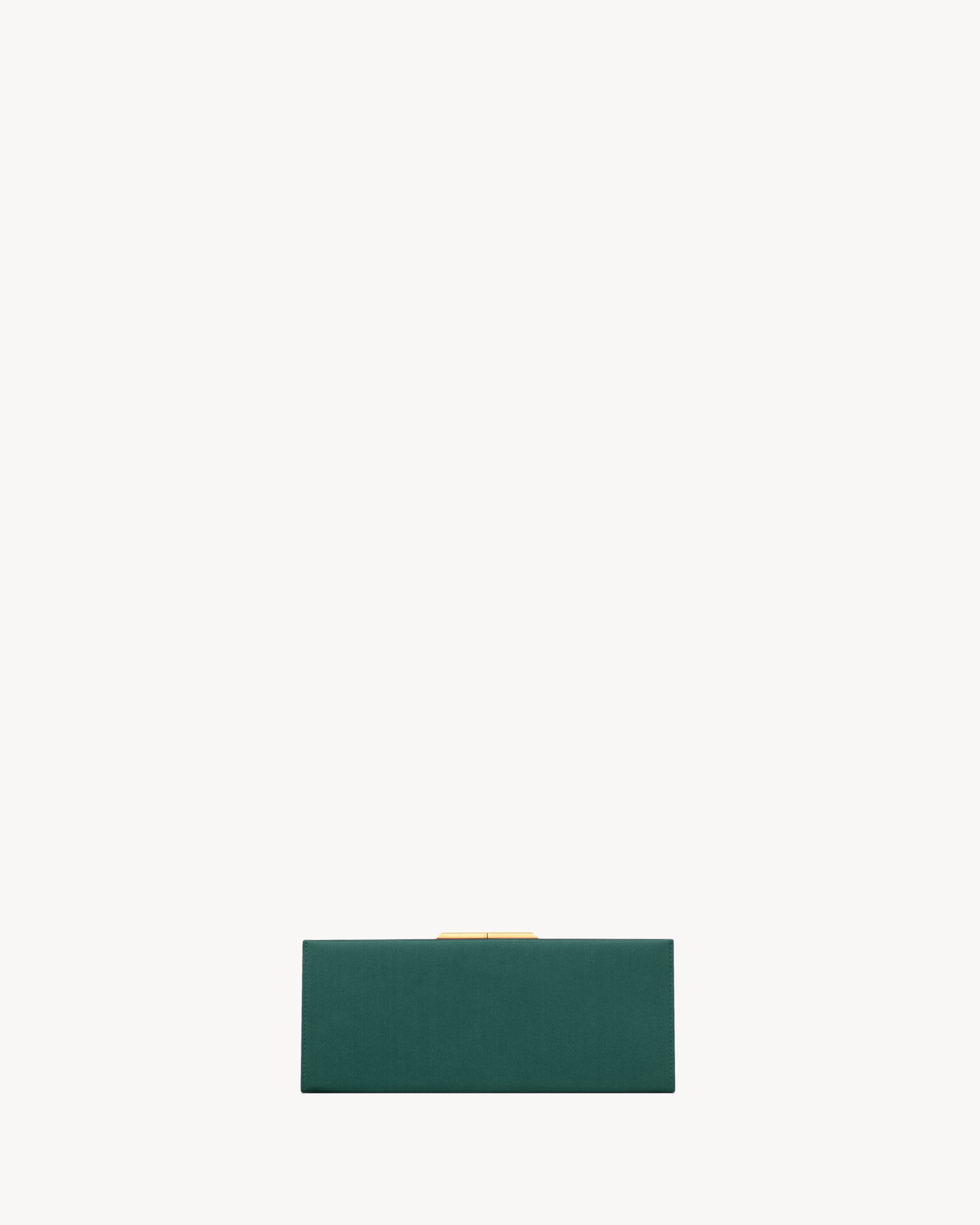 MIDNIGHT SMALL CLUTCH IN SATIN - 3