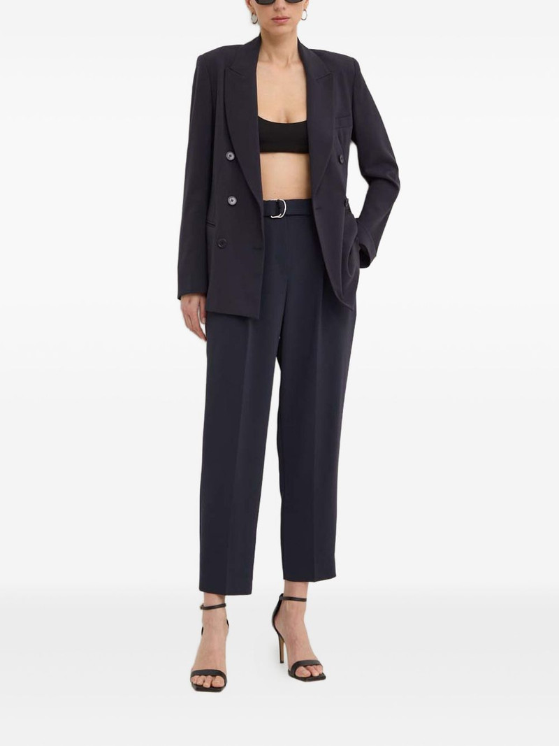 BOSS pleated belted trousers outlook