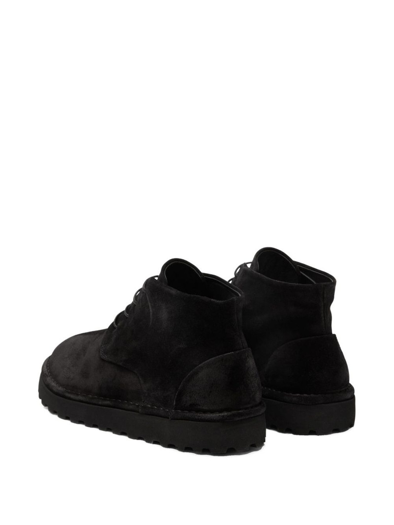 Pallottola Pomice lace-up suede boots 3