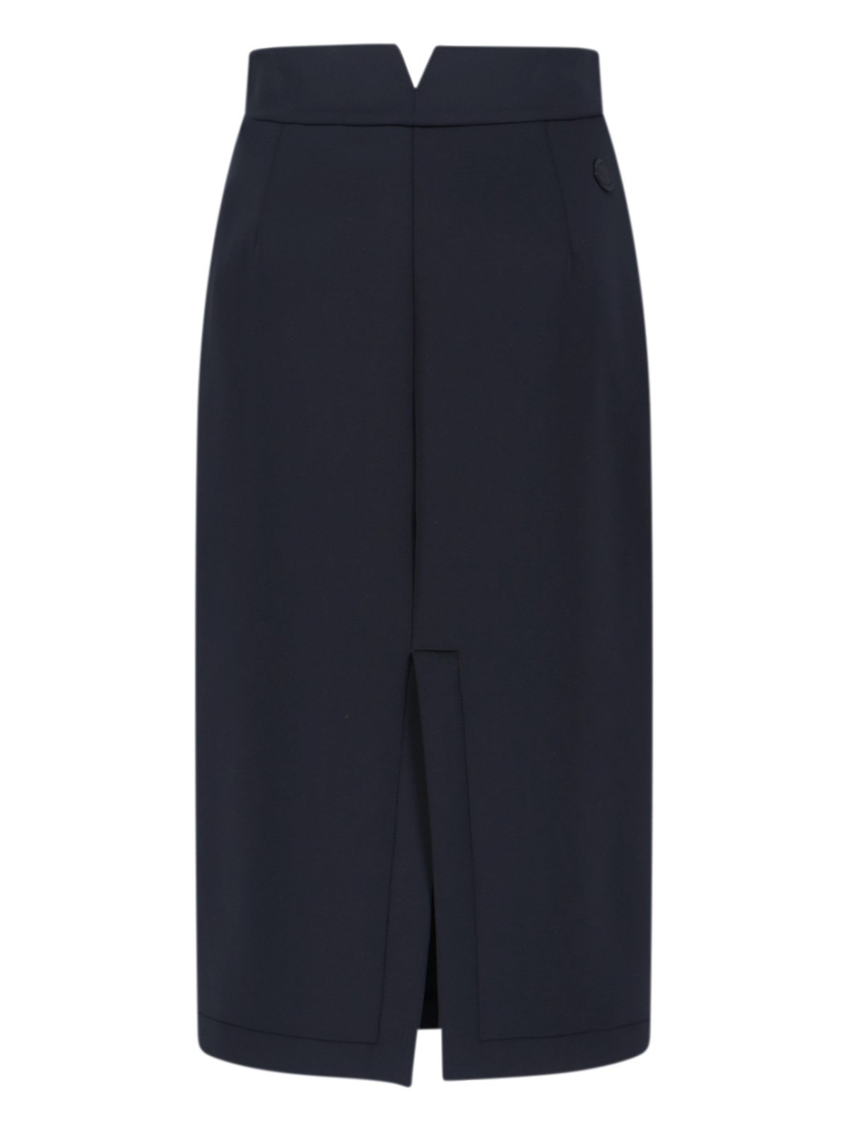 X EE72 BY EDWARD ENNINFUL NEOPRENE MIDI SKIRT - 2